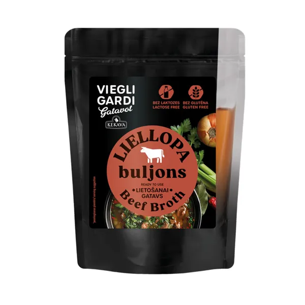 Liellopa buljons ĶEKAVA, 350ml