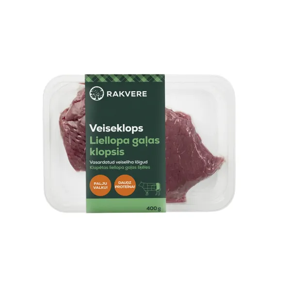 Liellopa gaļas klopsis Rakvere 400g