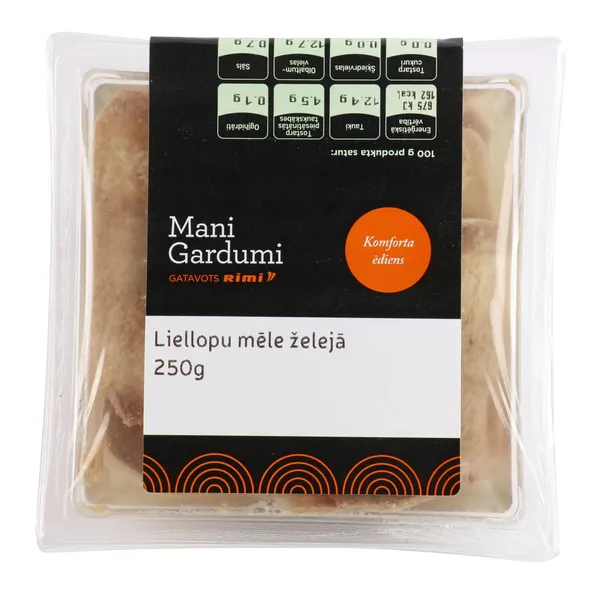 Liellopu mēle želejā 250g