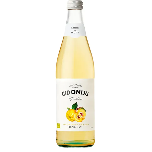 Limonāde Gardu Muti cidoniju zelteris 0,5l