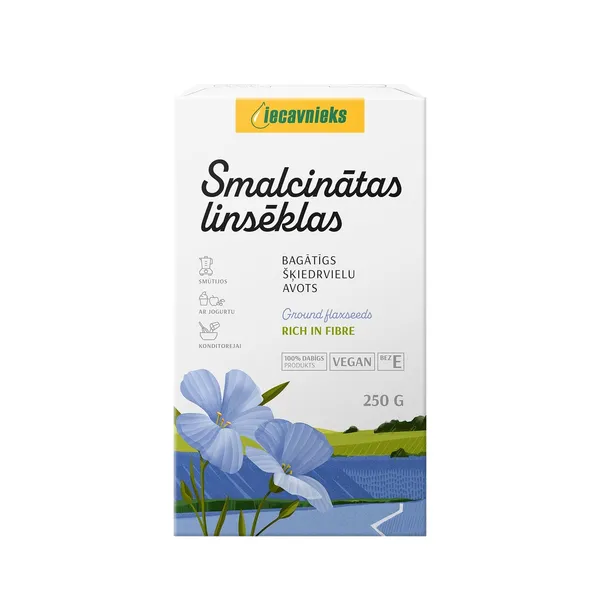 Linsēklas smalcinātas Iecavas 250g