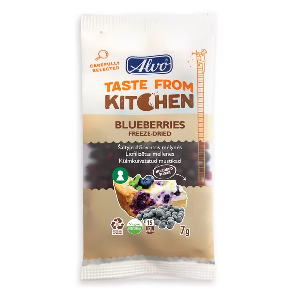 Liofilizētas mellenes Alvo 7g