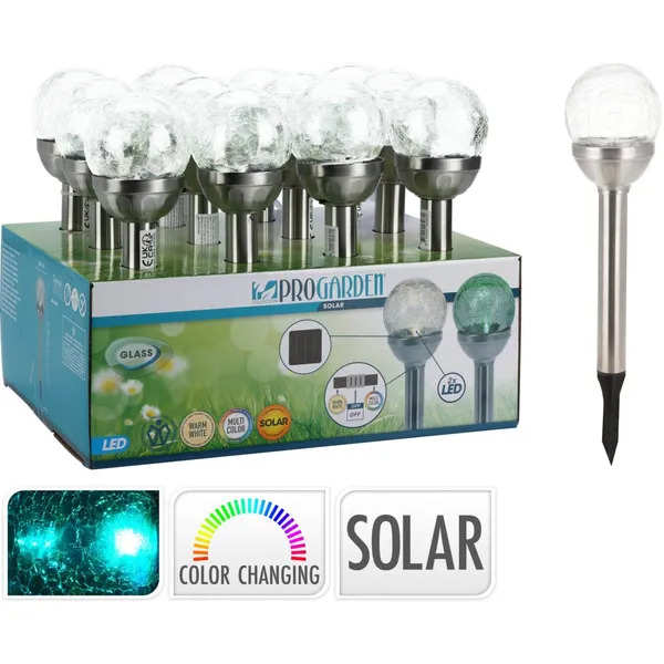 Lodveida solārlampas, caurredzamas SG26