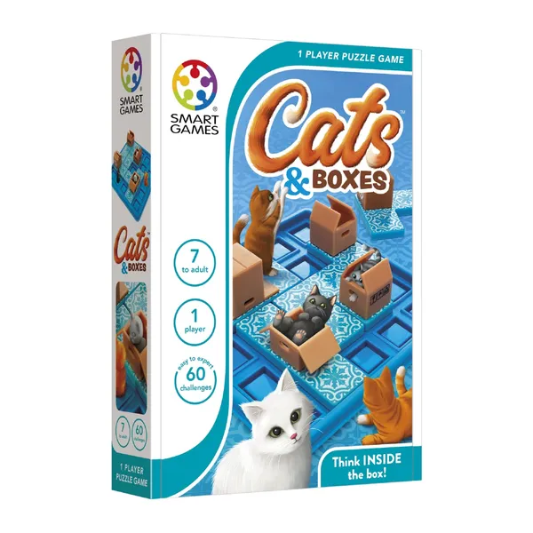 Loģikas puzle Brain Games Cats & Boxes