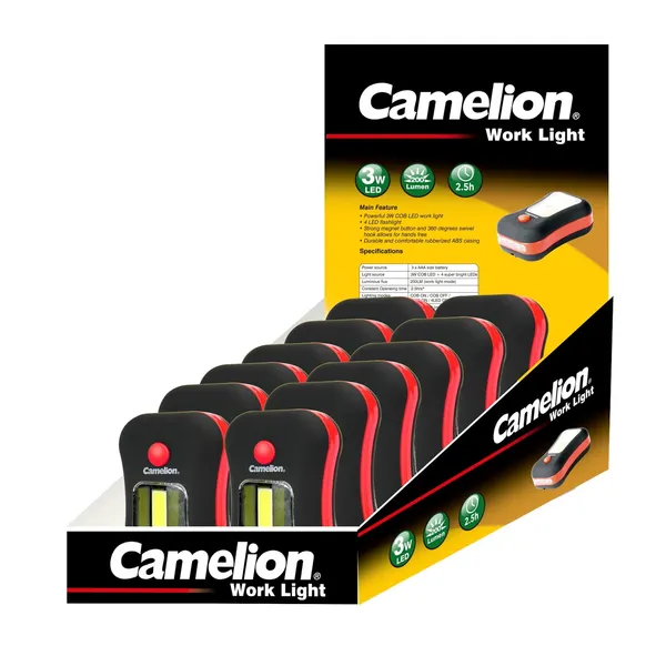Lukturis Camelion 2in1 3W COB LED