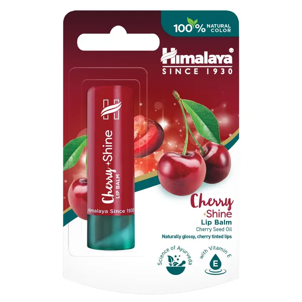Lūpu balzams Himalaya Cherry Shine 4,5g