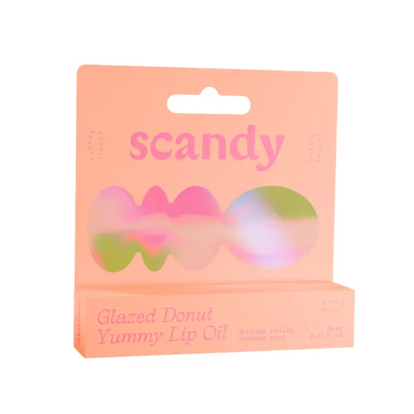 Lūpu eļļa Scandy Glazed Dount Yummy 10ml