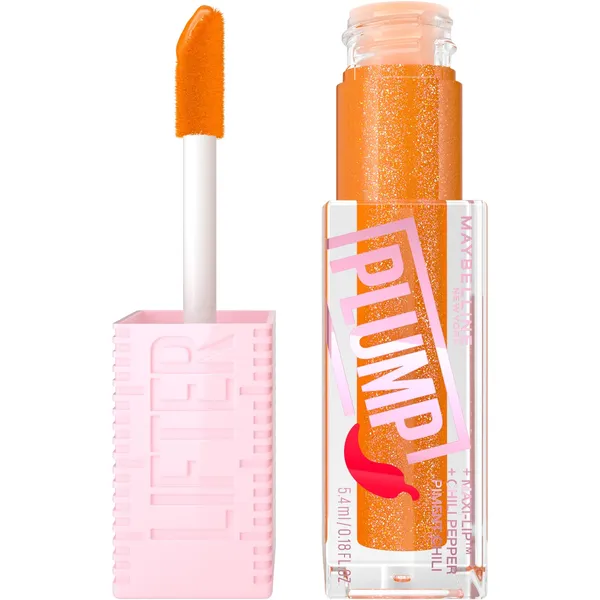 Lūpu spīdums Maybelline Lifter Plump 008 Hot Honey 1gab.