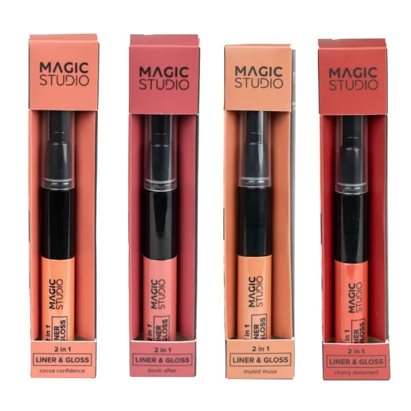 Lūpu zīmulis un spīdums MAGIC STUDIO 2IN1 komplekts 20g