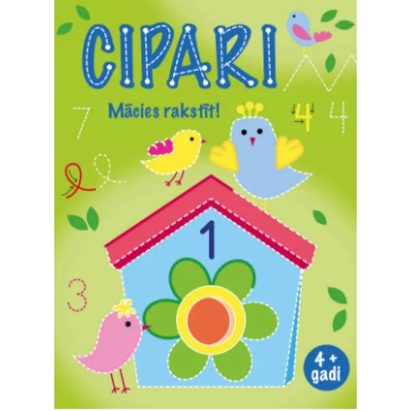 Mācies rakstīt! Cipari (4+ gadi)