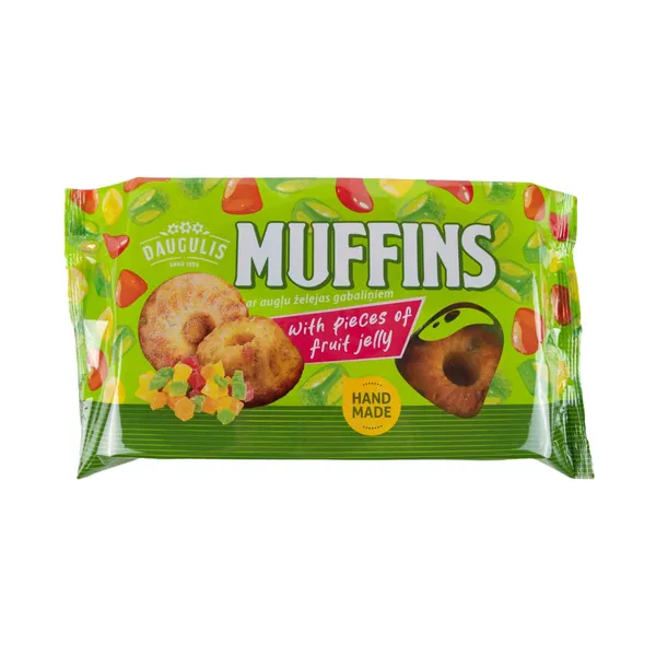 Mafini Daugulis ar marmelādes gabaliņiem 310g