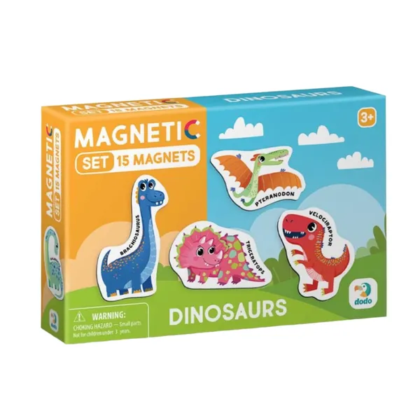 Magnētu komplekts Dinozauri DoDo