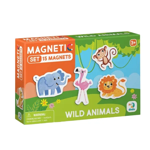 Magnētu komplekts Savvaļas dzīvnieki DoDo