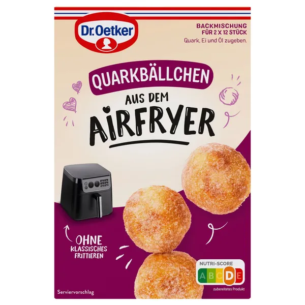 Maisījums cepšanai Dr.Oetker Curd Balls 420g
