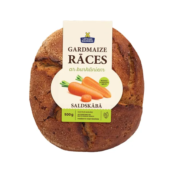 Maize Rāces ar burkāniem Gardmaize 500g