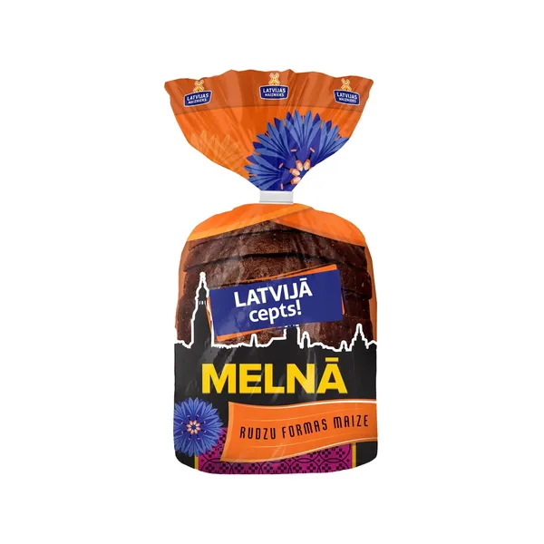 Maize Latvijā Cepts melnā rudzu 280g