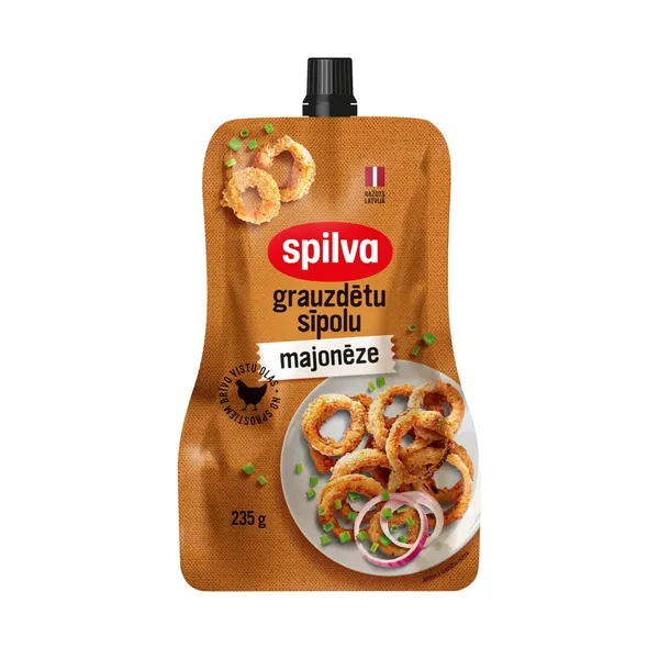 Majonēze Spilva grauzdētu sīpolu 235g