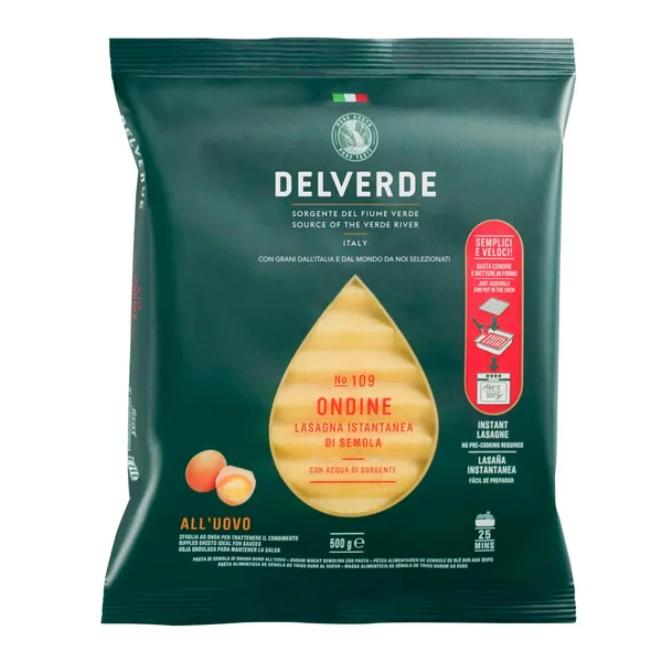 Makaroni Delverde Lasagna Ondine 500g
