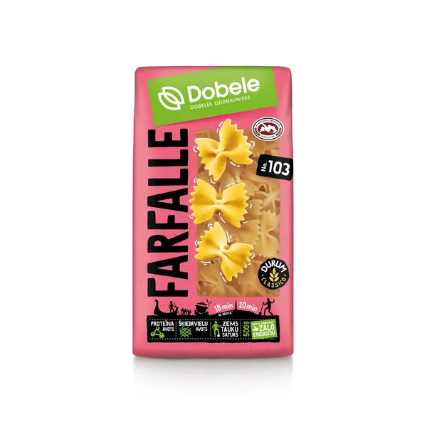 Makaroni Dobele Farfalle Nr.103 500g