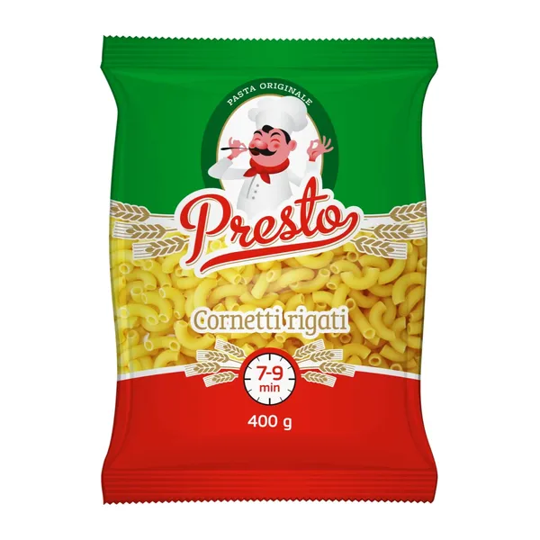 Makaroni Presto Cornetti Rigati 400g