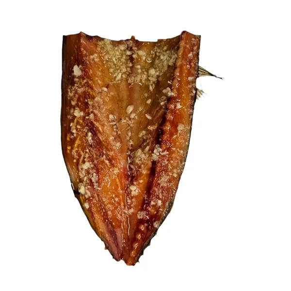 Makrele ar ķiplokiem karsti kūpināta kg