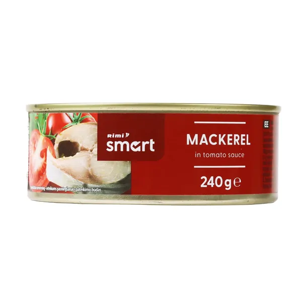 Makreles Rimi Smart tomātu mērcē 240g
