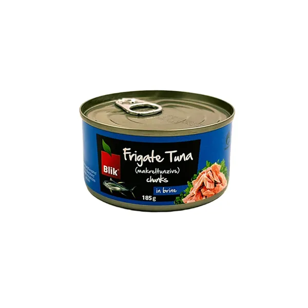 Makreļtunzivs Blik gabaliņos savā sulā 185g/130g