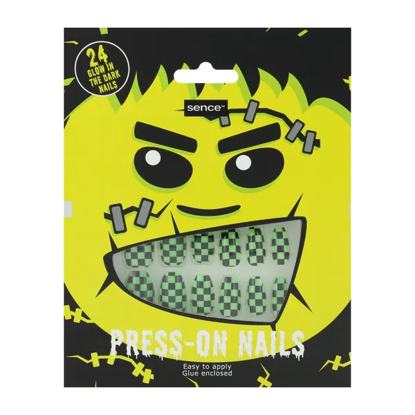 Mākslīgie nagi Sence Collection Spooky Vibes 24gab.