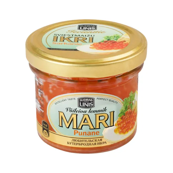 Mākslīgie ikri Iecienītie sarkanie 100g