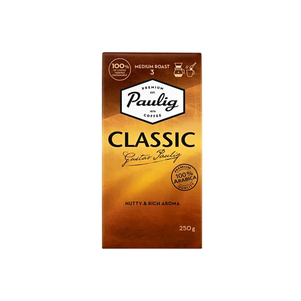 Kafija Paulig Classic maltā 250g