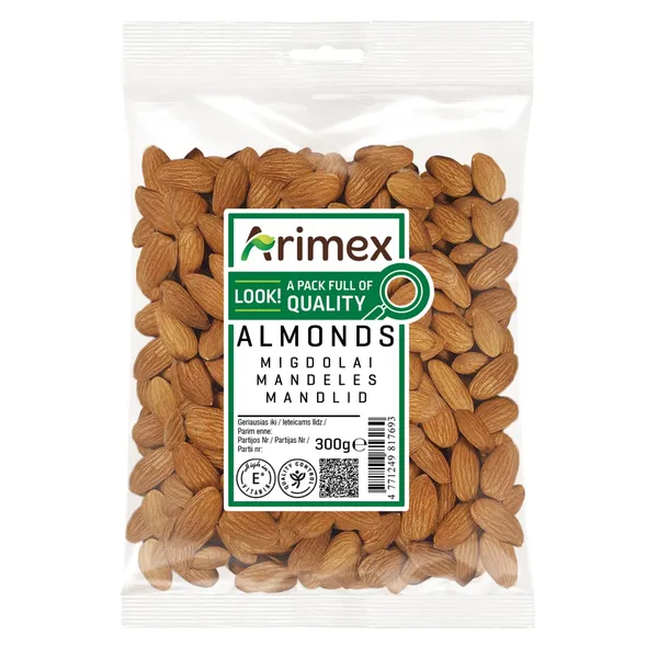 Rieksti mandeles Arimex 300g