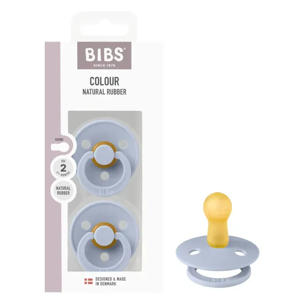 Māneklītis Bibs Colour Round 6-18 mēnešiem 2 gab.