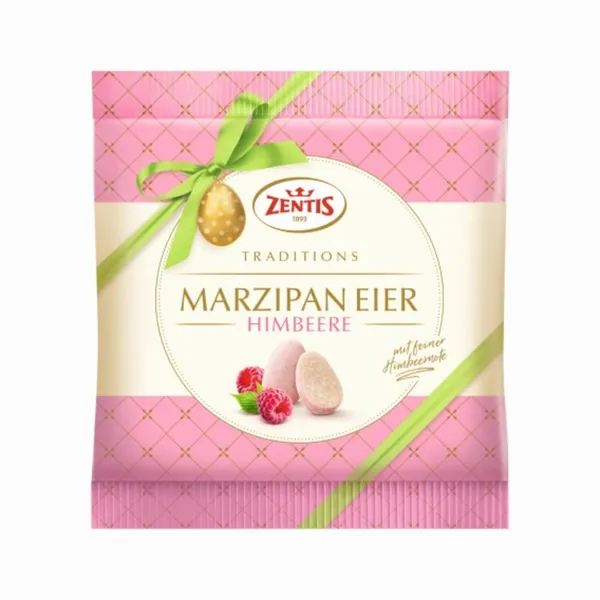 Marcipāna olas Zentis ar aveņu garšu 125g