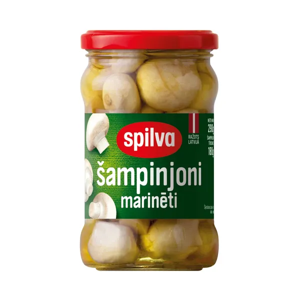 Šampinjoni marinēti SPILVA, 290g