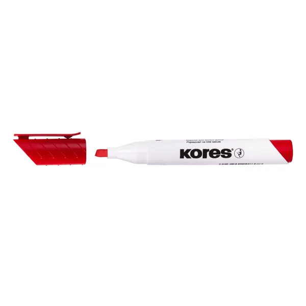Marķieris baltajām tāfelēm Kores K-Marker XW2 3-5mm sarkans