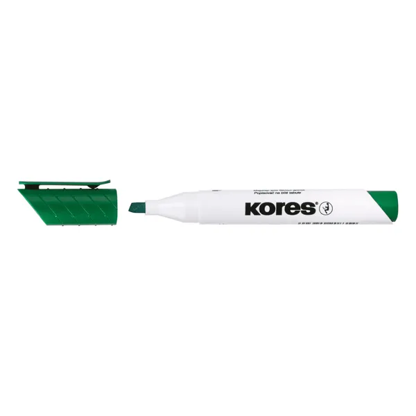 Marķieris baltajām tāfelēm Kores K-Marker XW2 3-5mm zaļš