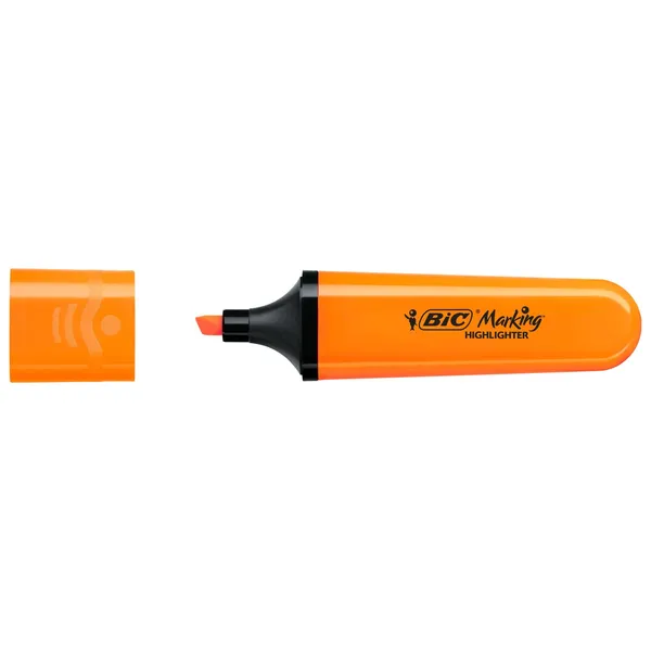 Marķieris Bic b12 oranžs neona BS26