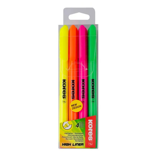 Marķieris Kores High Liner Plus krāsa un dizains var atšķirties