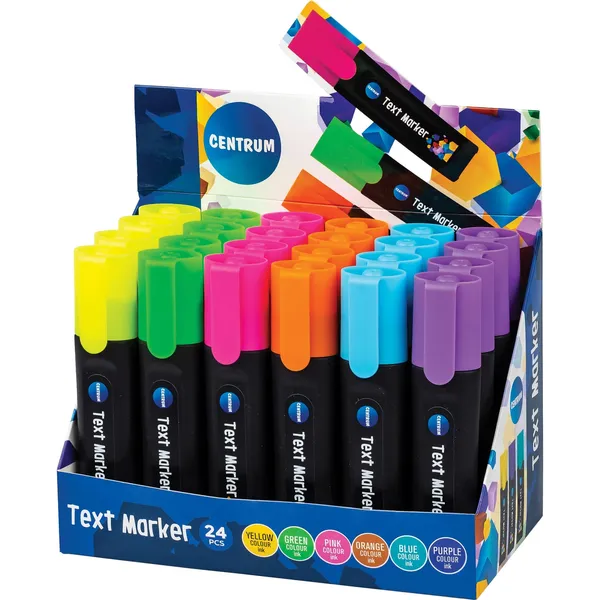 Marķieris teksta Centrum Neon assorti