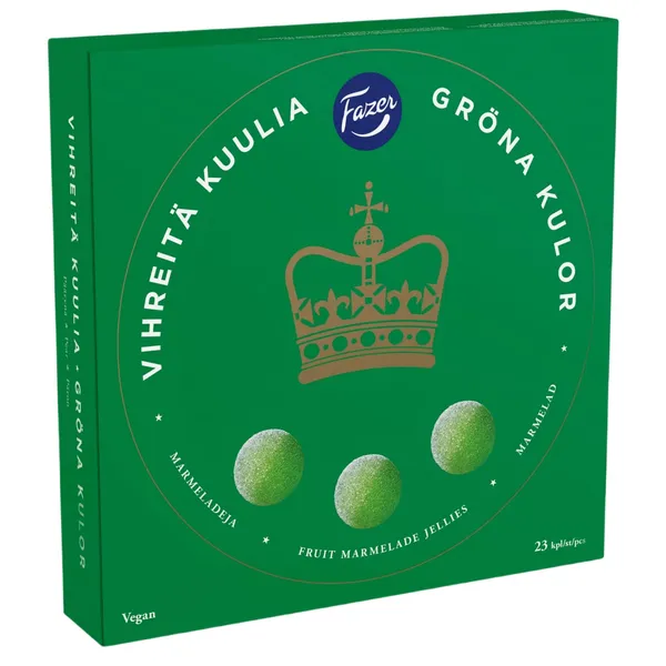 Marmelāde Fazer Jellies zaļā 500g