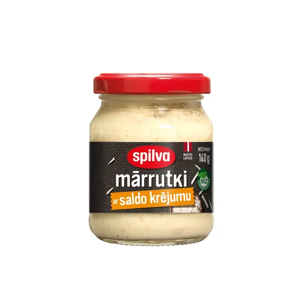 Mārrutki ar saldo krējumu SPILVA 140g