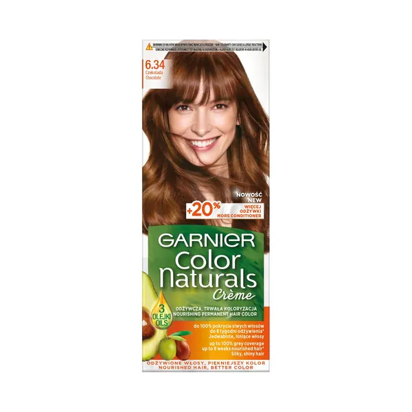 Matu krāsa GARNIER COLOR NATURALS 6.34