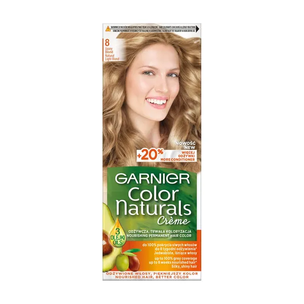 Matu krāsa Garnier color naturals nr.8