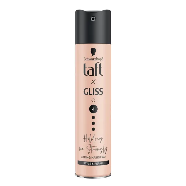 Matu laka Taft x Gliss HoldMeStrong 250ml