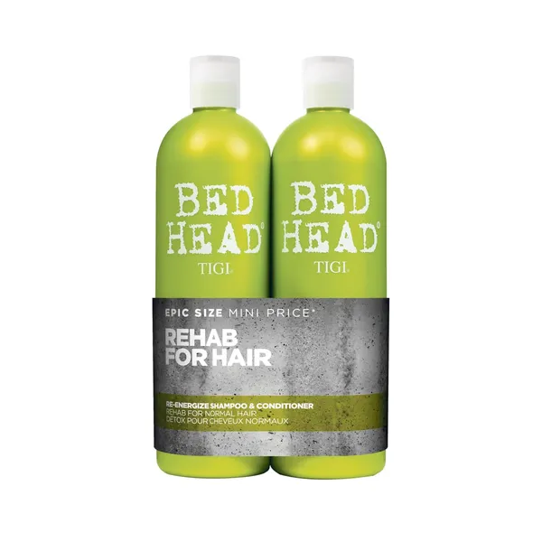Matu šampūns+kondicionieris Tigi Bed Head Re-Energize 2x750ml