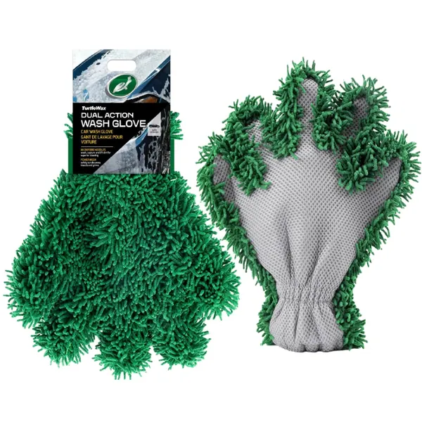 Mazgāšanas cimds Turtle Wax Dual Action 26x23cm