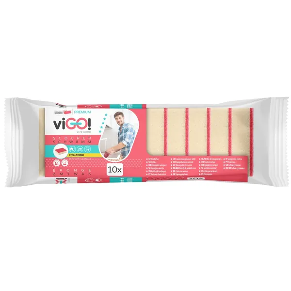 Virtuves mazgāšanas sūkļi Vigo! Premium 10gab