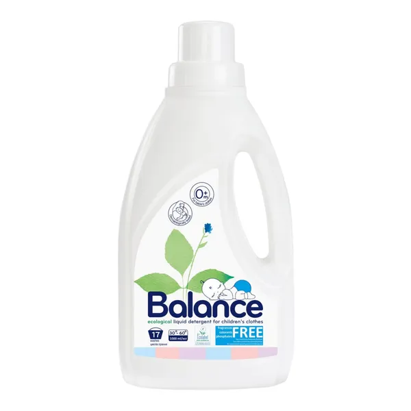 Mazgāšanas līdzeklis Balance bērnu drēbēm ekoloģisks 17MR 1l