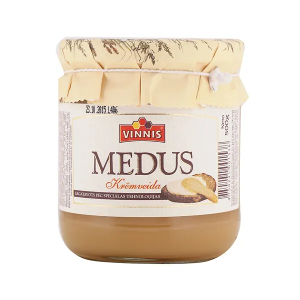 Krēmveida medus 0.5 kg Vinnis