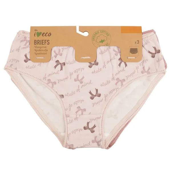 Meiteņu biksītes I love eco 3p 86/92